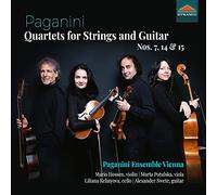 Paganini Ensemble Vienna – Cuartetos de cuerda y guitarra n.º 7, 14 y 15 – Dynamic