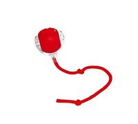 Quavva Bola rodante interactiva inteligente para gatos, juguete automático para mascotas con prevención de obstáculos, carga USB-C para ejercicio (grito rojo)