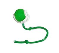 Quavva Bola rodante interactiva inteligente para gatos, juguete automático para mascotas con prevención de obstáculos, carga USB-C para ejercicio (grito verde)