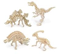 Quay Conjunto de los Dinosaurios 2 - de artesanía en Madera Kit de construcción FSC
