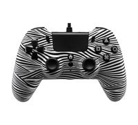 Qubick ACP40169 Gamepad PLAYSTATION 4 Black&White 2.0 Wired Blanco Y Negro