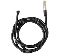 Qubino ZMNHEA1 - Sensor de temperatura y humedad (140 mm, 80 mm, 170 mm, 20 g), Negro, 1 m