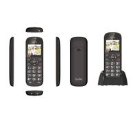 Qubo - D-1803 4,5 cm (1.77") Negro Teléfono para personas mayores