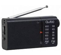 Radio Portátil Qubo RS-2/ Negro