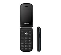 Teléfono senio con Tapa y 4G Qubo X-209 Negro