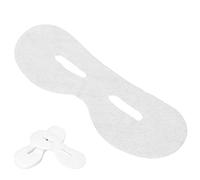 Qudinip 100 Piezas de Papel Desechable para Máscara de Ojos Ultrafino para Hidratación en el Hogar y Salones de Belleza