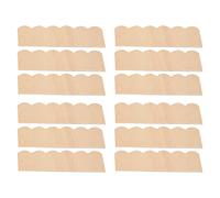 Qudinip 12 Tejas de Madera para Casa de Muñecas 1:12, Tejas en Miniatura para Decoración de Casa de Muñecas, con Material de Madera Compuesto Seguro para Niños, Interacción Entre