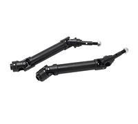 Qudinip 2 Uds Eje de Transmisión Delantero de Acero Ajustable de Alto Rendimiento para Slash 4x4 RC Crawler 120-150mm