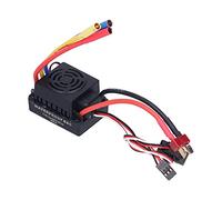 Qudinip 60A ESC, Controlador de Velocidad Electrónico Resistente Al Agua con 5,8 V 3A BEC Integrado para Coche de Control Remoto 1 10, Ajuste de Tarjeta de Programa de Soporte