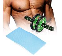 Qudinip Abdomen Fitness Roller Ultra Estable 16 Cm Herramienta de Tres Ruedas para Entrenamiento de Fuerza Central en Casa, ABS, 2 Piezas