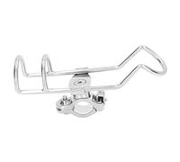 Qudinip Abrazadera Montada en Riel, Soporte para Caña de Pescar, Rotación Ajustable de 360 Grados para Yates, Barcos, Acero Inoxidable 304, 1 Unidad