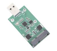 Qudinip Adaptador Convertidor de Tarjeta Vertical MSATA SSD, Interfaz USB 3.0 para Hardware de Computadora, Plug and Play, Diseño PCBA de Calidad