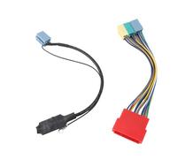 Qudinip Adaptador de Audio Bluetooth 5.0, Transmisor de Música Inalámbrico Plug and Play para Estéreo de Coche, con Control de Botón en el Volante de Radio, Apto para A2 A3