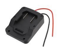 Qudinip Adaptador de Batería de Herramienta Eléctrica, PTFE 1332 Cable 12awg Material de PC de ABS Resistente con Salida de 140 Mm, para Parkside X20V Team 20V Batería de Litio PAP20A1