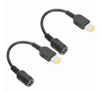 Qudinip Adaptador de Cable de Alimentación, Herramienta de Conversión Compacta para ThinkPad X1/X240/G405, Diseño de 5,5x2,1mm a 7,9x5,5mm, 2 uds.