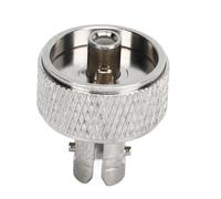 Qudinip Adaptador de Fibra ST Alto Rendimiento con Baja Pérdida de Inserción para Redes de Fibra Óptica, Diseño Cerámico y Metálico, 1 Unidad