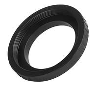 Qudinip Adaptador de Rosca Hembra SCT Astronómico a Rosca Macho M42x0.75 T2 Durable y Liviano para Conectar Cámaras a Telescopios Aleación de Aluminio Negro 1 Unidad