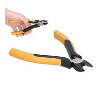 Qudinip Alicates Diagonales L202C06, Herramientas de Corte de Alambre Duraderas de Acero en Carbono para Bricolaje Doméstico, 5,9 "de Longitud