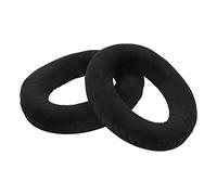 Qudinip Almohadillas de Repuesto para Auriculares HD598 HD599, Cómodas y Suaves, de Espuma Viscoelástica, Se Adaptan a Largas Sesiones de Escucha, Color Negro, 2 Unidades