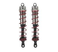 Qudinip Amortiguador Delantero Ajustable para Coche RC, 2 uds., Duradero y Resistente Al Desgaste para Coches ZD Racing 1/8 RC, Aleación de Aluminio