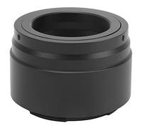 Qudinip Anillo Adaptador de Telescopio a Cámara M42x0,75 Mm, Diseño Totalmente Metálico, Ideal para Montura T2 y Z, Alta Precisión para Fotografía Astronómica, Color Negro, 1 Unidad