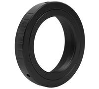 Qudinip Anillo Adaptador M42X0.75mm T2 Montaje para SLR, Aluminio Resistente, Enfoque Manual, Astrofotografía