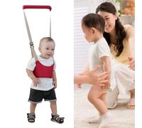 Qudinip Arnés para Caminar para bebé Diseño Suave y Transpirable Ajustable para Niños Pequeños de 6 a 24 Meses Aprendiendo a Caminar 1 Unidad (Roja)