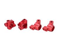Qudinip Asiento Delantero C de Aleación de Aluminio con Juego de Tazas de Eje Trasero para Camión Losi Mini-T 2,0 2WD 1/18 RC, Diseño de Metal Duradero (#3)