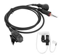 Qudinip Auriculares con Tubo de Sonido Acústico de Aire a Prueba de Agua IP54 con Reducción de Ruido para IC-M33 M25 M34, Material ABS Duradero, Sonido de