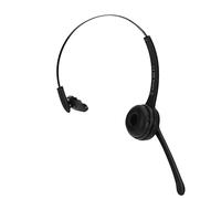 Qudinip Auriculares de Servicio Al Cliente de un Oído Reducción de Ruido Inalámbrico Llamada Clara para Centros de Llamadas Cursos en Línea Conferencias Telefónicas Negro