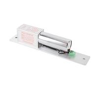 Qudinip Bloqueo de Perno de Caída Eléctrica de 12 V, Acero Inoxidable de Aluminio de Cierre de Caña de Bloqueo de Aluminio con Supresor de Pico de Voltaje, para Puertas de Fuego de
