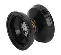 Qudinip Bola Yoyo de Aleación, Diseño Duradero para Trucos Que No Responden, Niños de Todos los Niveles, Viene con e Instrucciones (Negro Brillante)