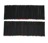 Qudinip Bolígrafos de Punta Fina, 100 Colores, Tinta Brillante de Secado Rápido, Herramientas de Escritura Creativas para Diario, Proyectos de Arte, Suministros Escolares