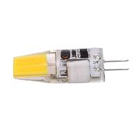 Qudinip Bombilla LED G4 5W Lámpara de Silicona de Alto Brillo para Candelabros Luces de Techo Iluminación del Hogar 12V AC/DC 1 Unidad (Luz Natural)