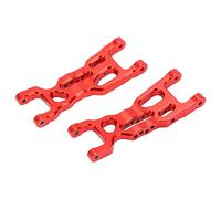 Qudinip Brazos de Suspensión Inferiores Delanteros RC Aleación de Aluminio Duradera 2 Uds para Losi Mini-T 2,0 2WD 1/18 RC Stadium Truck (#)