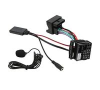 Qudinip Cable Adaptador Inalámbrico Bluetooth 5.0 AUX IN para C2 C3 C4 con Micrófono Material ABS Plug and Play 1 Unidad (con Cable Adaptador de Corriente)
