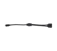 Qudinip Cable MINI DIN de 6 Pines Macho a 2 MINI DIN de 6 Pines Hembra, Doble Blindaje, Divisor de Alta Precisión para Dispositivos de, 1,0 Pies