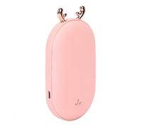 Qudinip Calentador de Manos Eléctrico Multifuncional, Banco de Energía Recargable Portátil con Calentamiento Rápido para Acampar, Senderismo, Viajar, 5200mAh (#1)