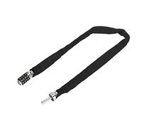 Qudinip Candado de Cadena para Bicicleta, Combinación de 5 Dígitos, Antirrobo, Candado de Seguridad Resistente para Bicicletas, Acero Al Manganeso Duradero, Resistente, 1 de Cadena