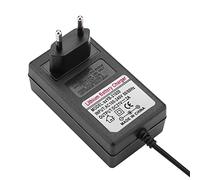 Qudinip Cargador de BateríA de Iones de Litio, Adaptador de Fuente de Alimentación de 21 V 2 A con Protección de Seguridad Incorporada, para Faros de Coche de Juguete, Coche de (Enchufe Europeo)