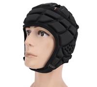 Qudinip Casco Juvenil Suave, Casco Acolchado de Rugby con Esponja EVA Gruesa y Correa Ajustable, Casco de Fútbol Americano con Bandera para Fútbol, Ciclismo, Patinaje, esquí, Béisbol (M)