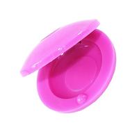 Qudinip Castañuela de Dedo para Niños, Instrumento Musical para Niños, Hermoso Diseño, Mejora Las Habilidades de Ritmo, Plástico, 1 Unidad (Rosa 135x8x2cm/53,15x3,15x0,79 Pulgadas)