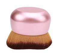 Qudinip Cepillo Autobronceador para una Aplicación sin Esfuerzo, Aplicador de Bronceado con Forma de Onda de Cabello Suave para una Cobertura Uniforme, Apto para Viajes, 1 Unidad (Oro rosa)