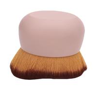 Qudinip Cepillo Autobronceador para una Aplicación sin Esfuerzo, Aplicador de Bronceado con Forma de Onda de Cabello Suave para una Cobertura Uniforme, Apto para Viajes, 1 Unidad (Caqui)