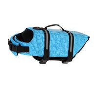 Qudinip Chaleco Salvavidas para Mascotas, Chaleco Reflectante Transpirable de Flotación para Perros para Nadar, Navegar en la Playa, 1 Paquete (S)