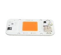 Qudinip Chip LED de Alta Presión de 220V, Cuentas de Lámpara COB Brillantes de 20W para Luz de Crecimiento de Plantas Al Aire Libre, 75x40mm (Espectro completo)