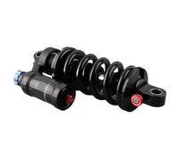 Qudinip Choque Trasero Trasero de Bicicleta de Montaña Cuesta Abajo, Suspensión Trasera de Bicicleta Amortiguador de Resorte Hidráulico para Etiqueta de Plata Eléctrica (190MM)