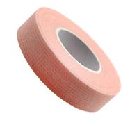 Qudinip Cinta de Extensión de Pestañas, Parche Transpirable Fácil de Rasgar para Amantes del Maquillaje, Tela No Tejida Impermeable, Paquete Individual Portátil, 1 Rollo (Rosa)