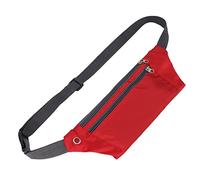 Qudinip Cinturón para Correr, Impermeable, Ligero, Bolsa para Exteriores, para Viajes, Hombres y Mujeres, Lona de Alta Densidad, 12,4 X 8,1 X 4,3 Pulgadas