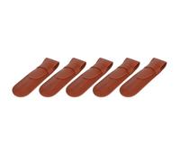 Qudinip Clipper Case - Juego de 5 Bolsas de Viaje de Piel Sintética de Primera Calidad para Protección y Almacenamiento de Cuchillas de Peluquero